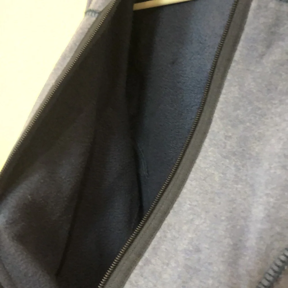 lululemon athletica Navy Zip-Up Hooded Sweatshirt